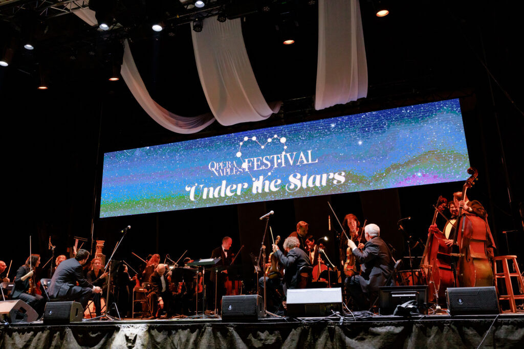 opera naples festival under the stars starring Jennifer Rowley