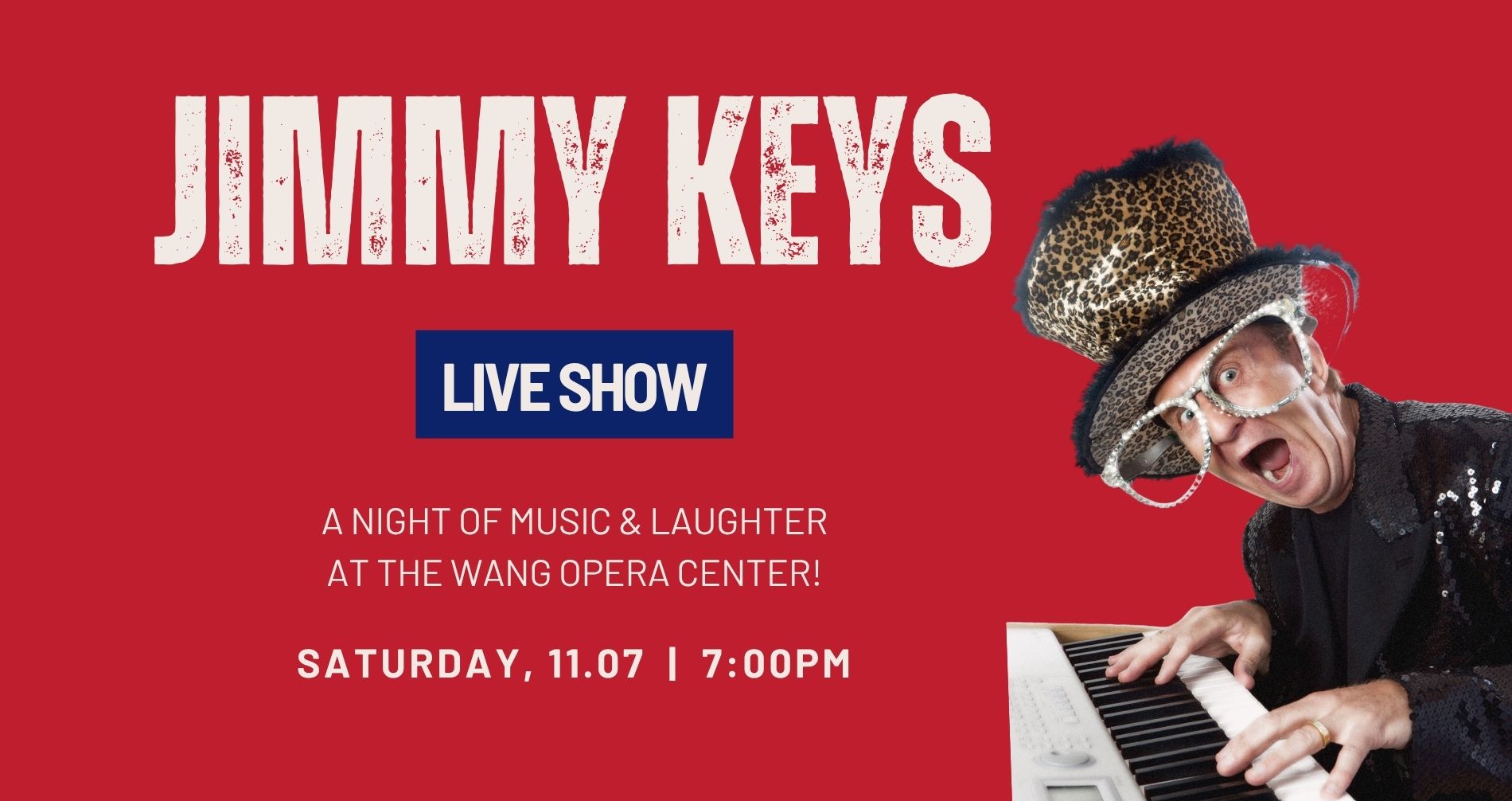 jimmy keys at the wang opera center